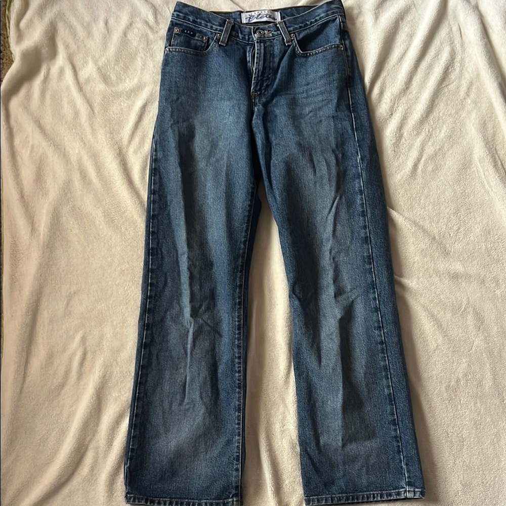 Express Bleus Vintage Denim Stovepipe Jeans